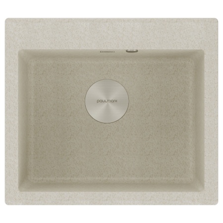 Мойка KANTE 60, IT-GRANIT, PM106052-BE, бежевый, 600х520 мм, Paulmark