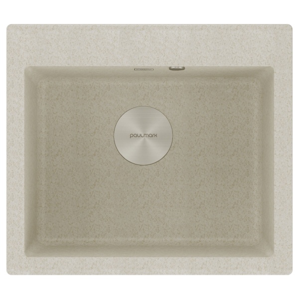 Мойка KANTE 60, IT-GRANIT, PM106052-BE, бежевый, 600х520 мм, Paulmark