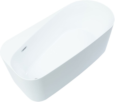 Акриловая ванна Allen Brau Priority 1 170x80 2.31001.21 белый матовый