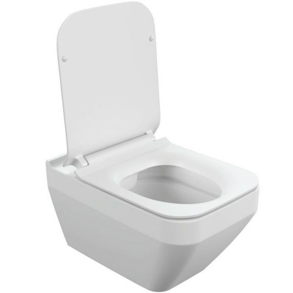 Подвесной унитаз Cersanit CREA SQUARE Clean On DPL EO slim, 63115