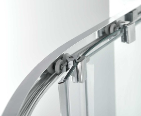 Душевой уголок Vincea Alpha VSQ-3AL900CLB, 900*900, черный, стекло прозрачное