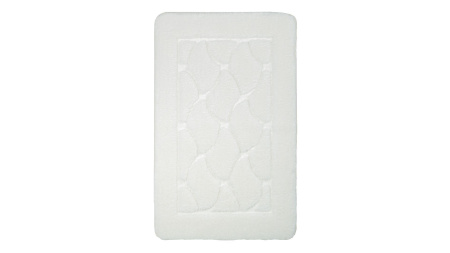 Коврик для ванной Fixsen Link 1-ый, FX-5002W, белый, 50х80 см