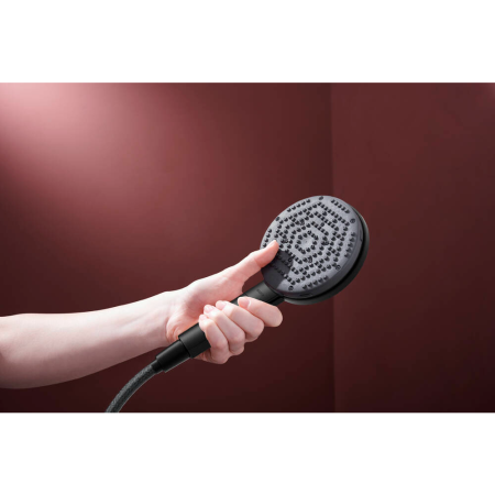 Душевая лейка Hansgrohe Raindance Alive Select S 24500340 матовый черный хром 24500340