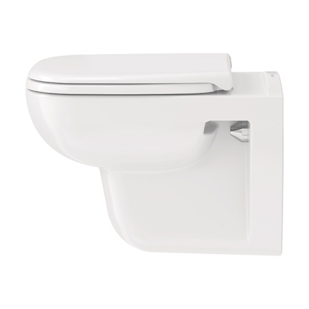 Duravit D-Code Комплект: подвесной унитаз Rimless 257009 35.5х54.5см.+ сиденье с SoftClose 006739 45700900A1 (257009+006739)