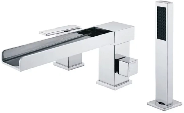 Смеситель на борт ванны Groсenberg GB6008-2 Хром