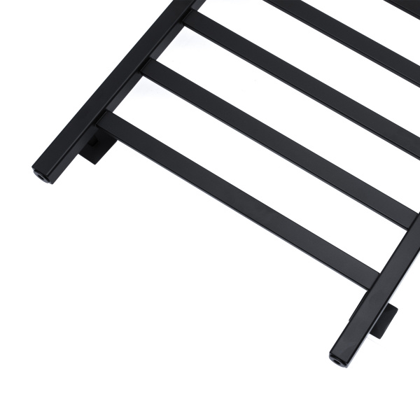 Полотенцесушитель водяной ARIANO Экспи Квадро V 30 черный нижн.подв.1/2" 500х1000/8