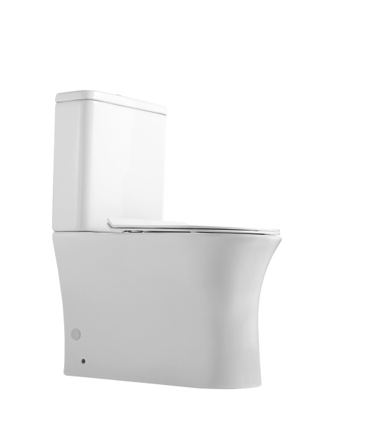 Унитаз-компакт Agger AT01000 безободковый, сиденье с микролифтом