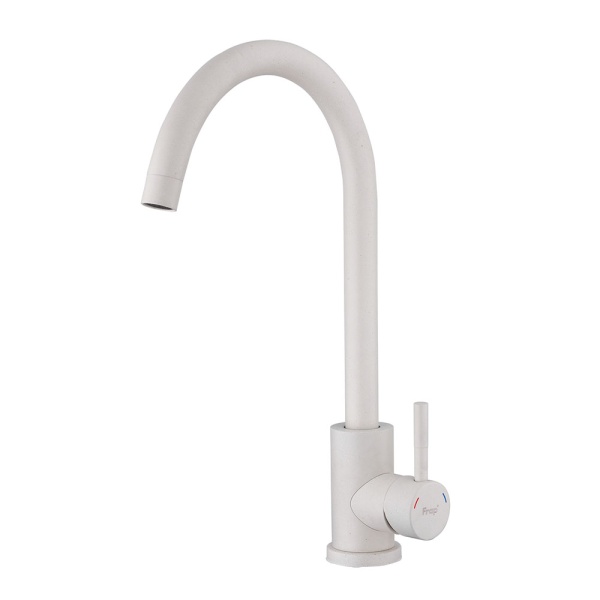 Смеситель для кухни FRAP F40899-1, белый