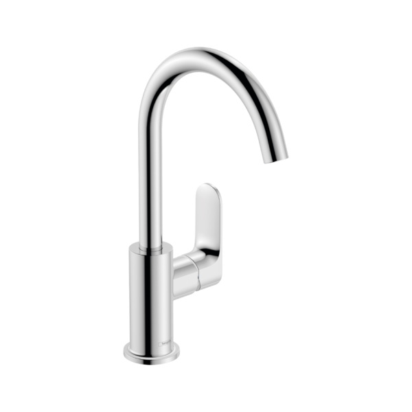 Hansgrohe Rebris S Смеситель для раковины 210 с поворотным изливом со сливным гарнитуром хром 72536000