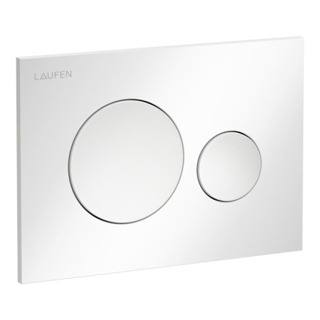 Laufen INEO MOON Клавиша смыва, цвет: белый глянцевый 9.0011.4.000.000.1