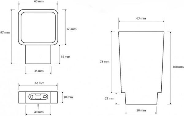 Стакан Bemeta Via 135011012