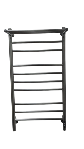 Полотенцесушитель электрический с/т Comfysan Люси (Luce) EC-10 100/50 с полкой, ТИТАНОВЫЙ ГРАФИТ