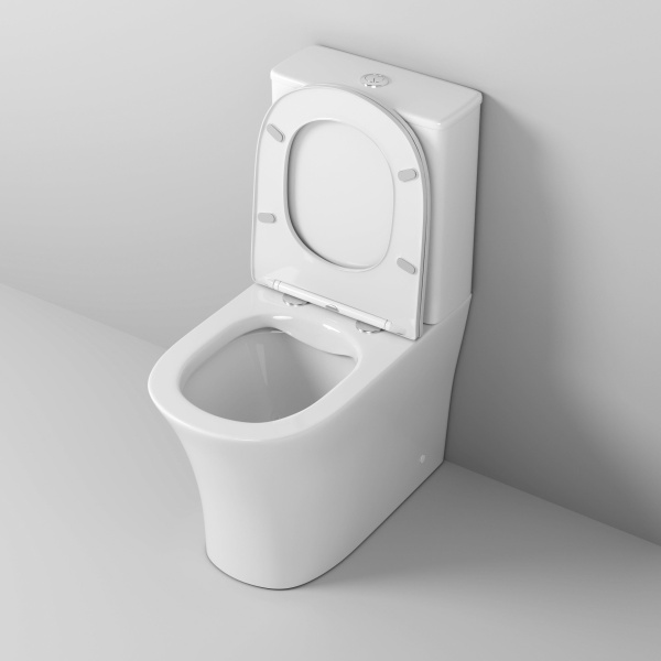 Унитаз Grossman Classic GR-4466S (620х365х820) напольный безободковый с тонкой крышкой