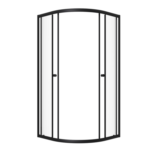 Душевая ширма Triton Альфа-Блэк 90х90