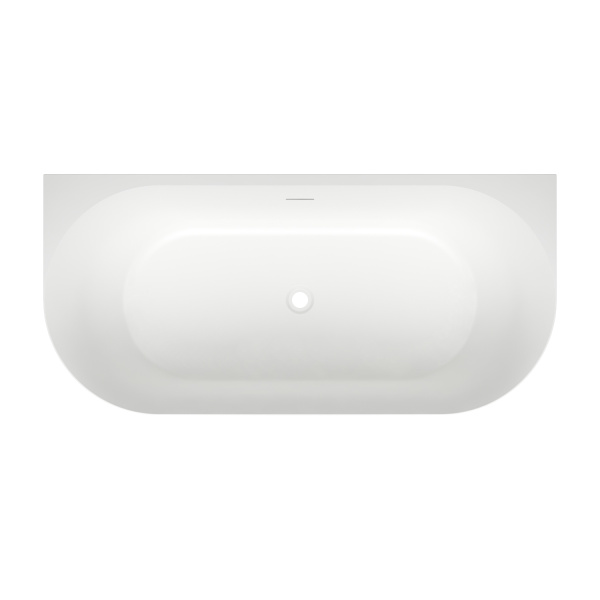 Акриловая ванна в наборе 3 в 1: пристенная ванна, ножки, экран Wellsee Belle Spa 3.0 235901000