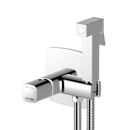 Встраиваемый смеситель для душа WasserKRAFT Naab 8638 с гигиенической лейкой