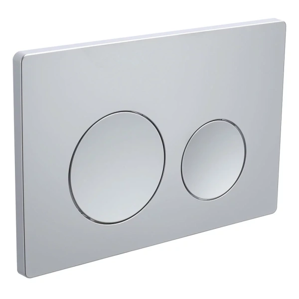 Кнопка смыва Veconi FLUSH V2, FLV2-CM, 240х162х10, пластик, хром матовый