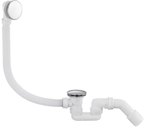 Автоматический сливы-перелив для ванны Grocenberg GB230 Хром