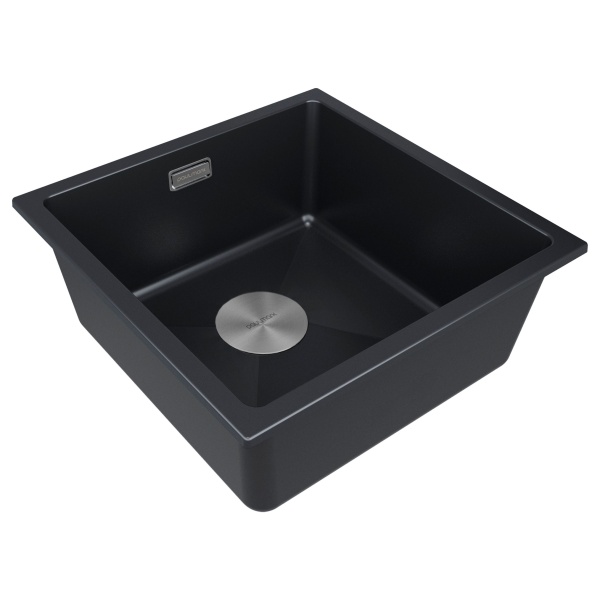 Мойка LUMI 45UNI, IT-GRANIT, LU45-AN, антрацит, 455х460, Paulmark