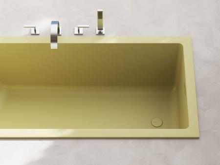 Ванна встраиваемая Salini CASCATA KIT 170x70 покраска по RAL полностью, S-Sense, матовый 104813MF
