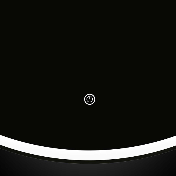 Зеркало Vincea LED VLM-3DE700 700x700 c сенсорным выключателем и диммером