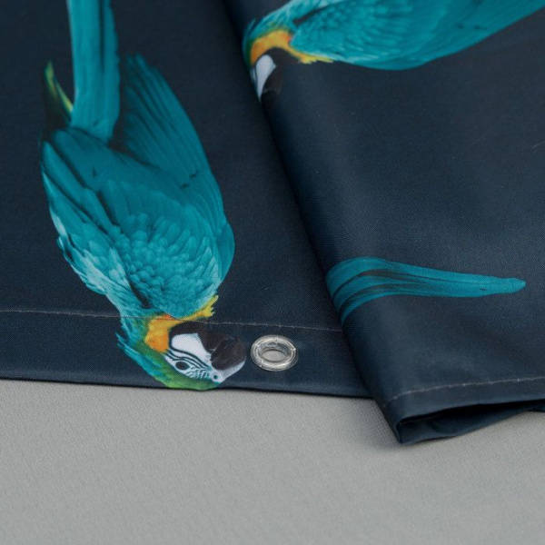 Штора для ванной комнаты IDDIS Basic 200х180см полиэстер B08P218i11