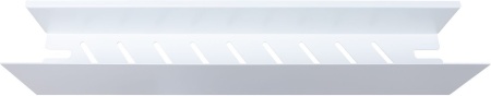 Полка Aquanet Магнум 60x12 белая матовая