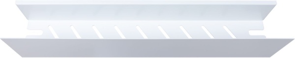 Полка Aquanet Магнум 60x12 белая матовая