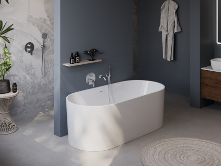 Акриловая ванна BELBAGNO BB705-1700-800