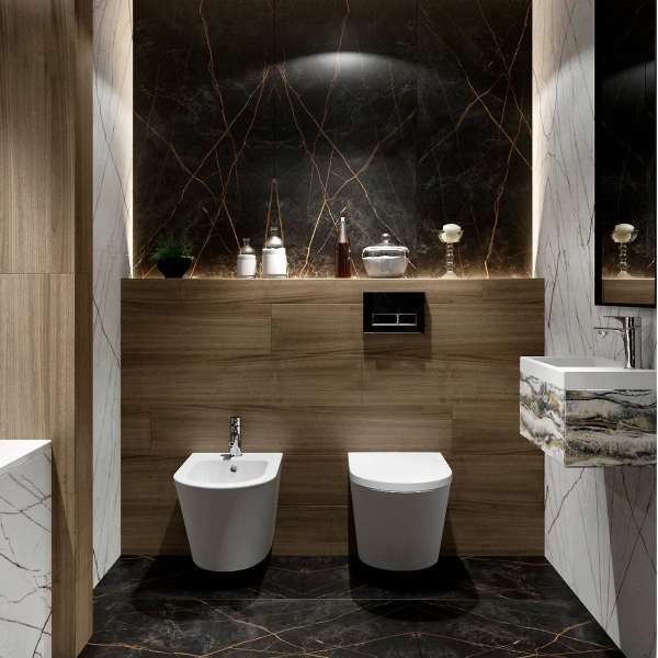 Комплект для подвесного биде 2 в 1 Lavinia Boho Relfix Biore 77070255