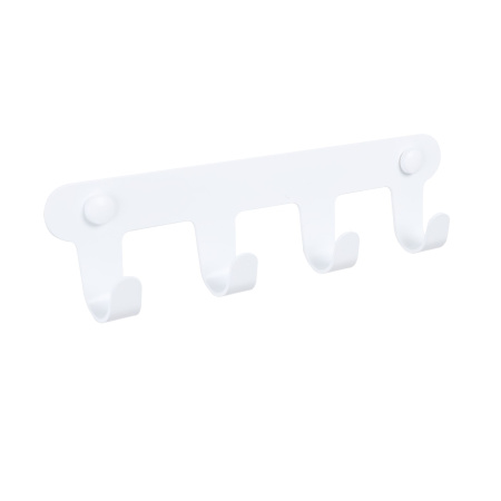 Планка 4 крючка Fixsen, FX-805W-4, белый