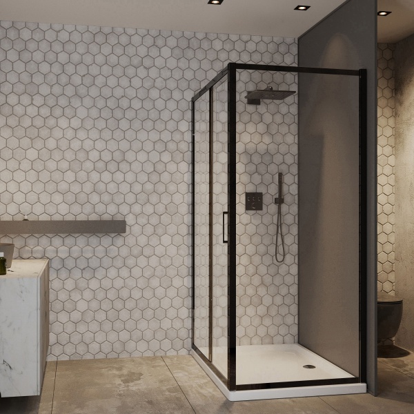 Душевой уголок Roxen Caspia 55060-120B (120*80*195)
