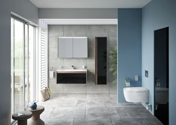 Зеркало-шкаф VitrA Metropole 100 58213 сливовое дерево