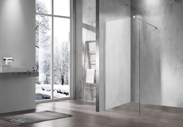 Душевая перегородка Vincea Walk-In VSW-1H700CL, 700*2000, хром, стекло прозрачное