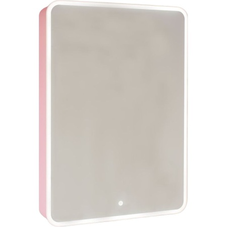 Зеркало-шкаф Jorno Pastel 60 Pas.03.60/PI розовый