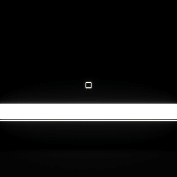 Зеркало Vincea LED VLM-2A100 1000x800 c сенсорным выключателем и диммером