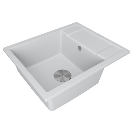 Мойка FLUGEN 50-600, IT-GRANIT, PM216050-WH, белый, 600х500 мм, Paulmark