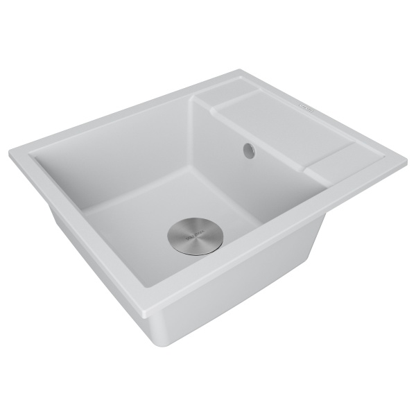 Мойка FLUGEN 50-600, IT-GRANIT, PM216050-WH, белый, 600х500 мм, Paulmark