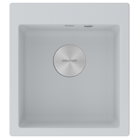 Мойка KANTE 45, IT-GRANIT, PM104651-WH, белый, 460х510 мм, Paulmark