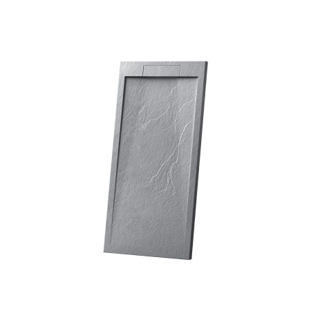 Поддон для душа из искусственного камня Vincea VST-4SRL8012G,1200*800*25, серый