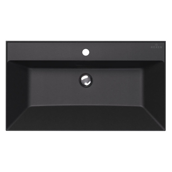Умывальник RoxenBath Mila 80 black 3001180-B