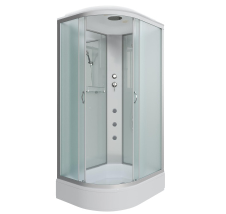 Душевая кабина Niagara Classic NG-33984-14RG 90х80х215, средний поддон 26 см, стекло матовое