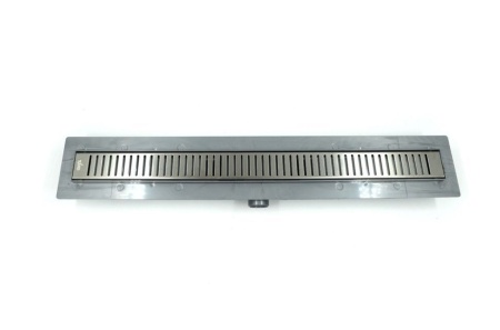 Дренажный канал Timo Smart 60см с решеткой STRIP из нержавеющей стали, SM-SG60-LS40(DRY)