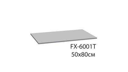 Коврик для ванной Fixsen Teddy Air 1-ый, FX-6001T, белый, 50х80см