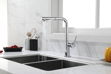 Смеситель для кухни NEO, хром, Ne214419-CR, Paulmark