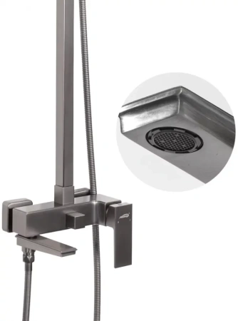 Душевая система Hansberge H5070 Графит