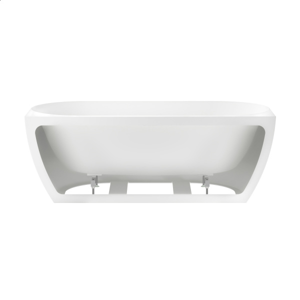 Акриловая ванна в наборе 3 в 1: пристенная ванна, ножки, экран Wellsee Belle Spa 3.0 235901000