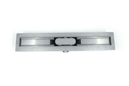 Дренажный канал Timo Smart 60см с решеткой STRIP из нержавеющей стали, SM-SG60-LS40(DRY)