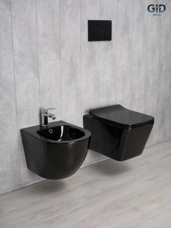Подвесной унитаз Gid Tr2144BL