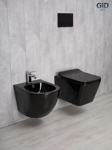 Подвесной унитаз Gid Tr2144BL